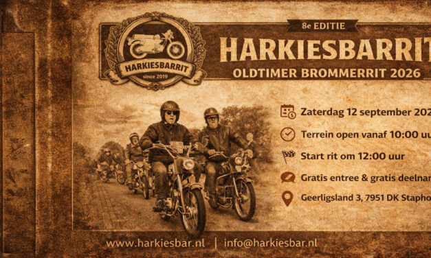 8E Editie Harkiesbarrit op zaterdag 12 september 2026
