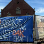 Ludieke actie langs de diek rondom koningsdag!