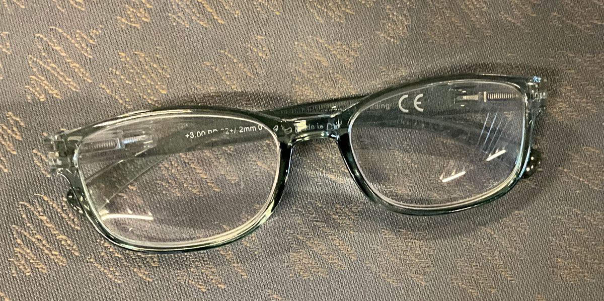 Bril gevonden op verkoopdag Brouwers Meubelen