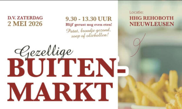 2 mei gezellige buitenmarkt