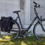 Van wie is de Batavus damesfiets met fietstassen?