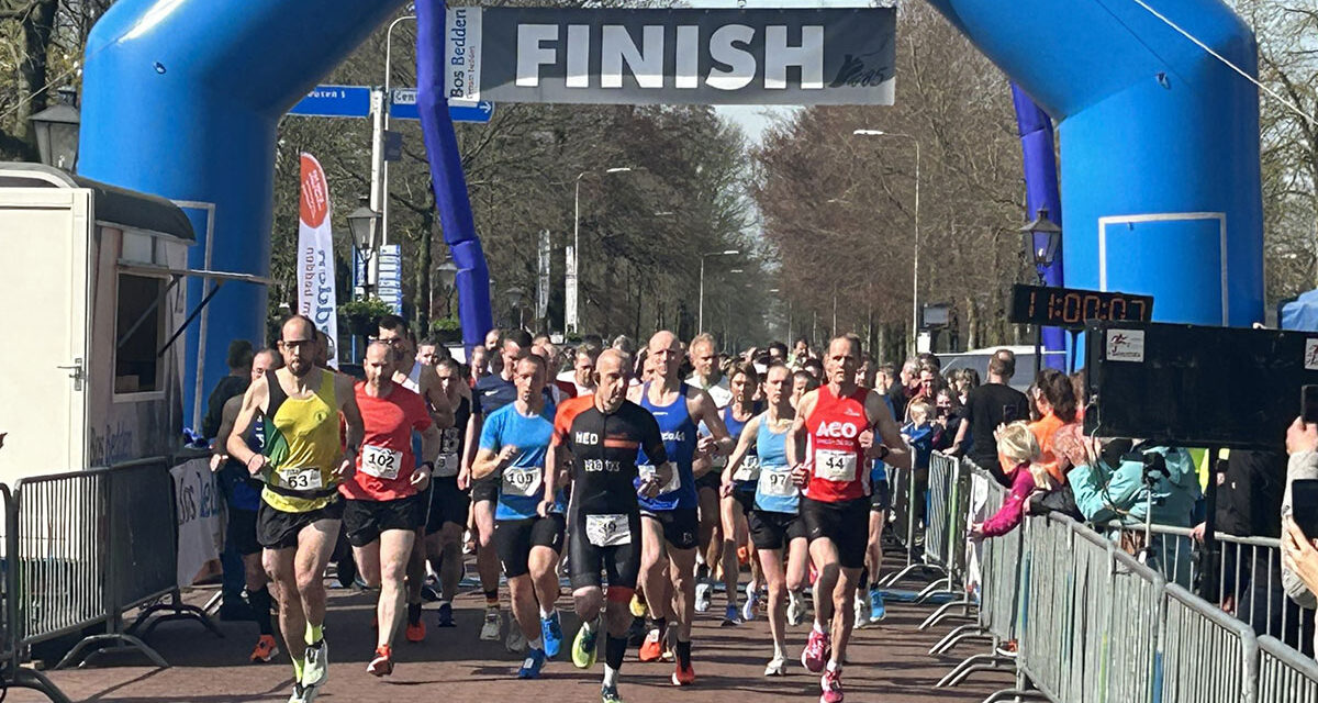 Hardlopers uit heel Nederland doen mee met LIV Halve Marathon van Nieuwleusen
