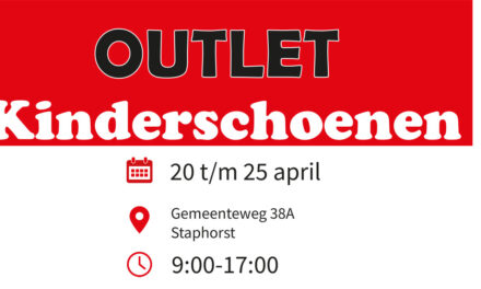 Outlet Topmerken Kinderschoenen 20 t/m 25 april Staphorst