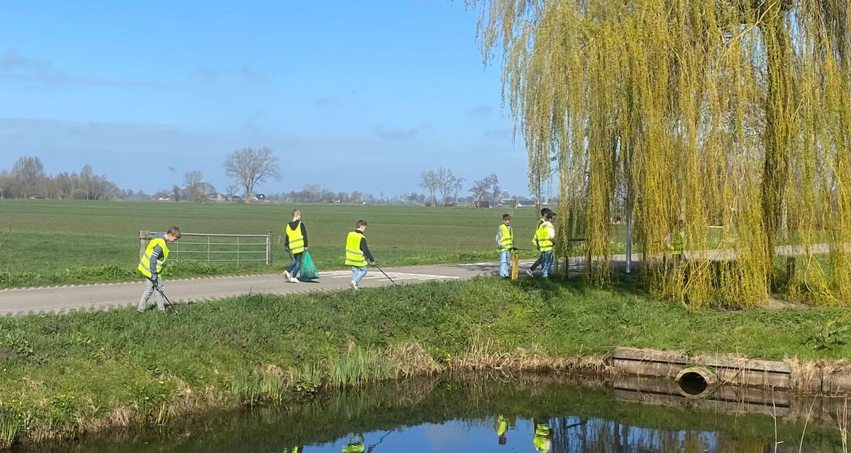 Opgeruimd staat netjes!!  Goed bezig aan de Schipgravenweg