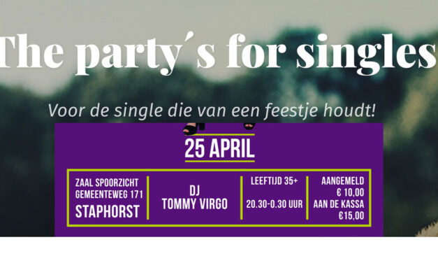 Single party Meppel on tour @ Zaal Spoorzicht
