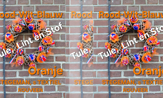 Rood-Wit-Blauw | Tule, Lint en Stof bij Stegeman’s Textiel