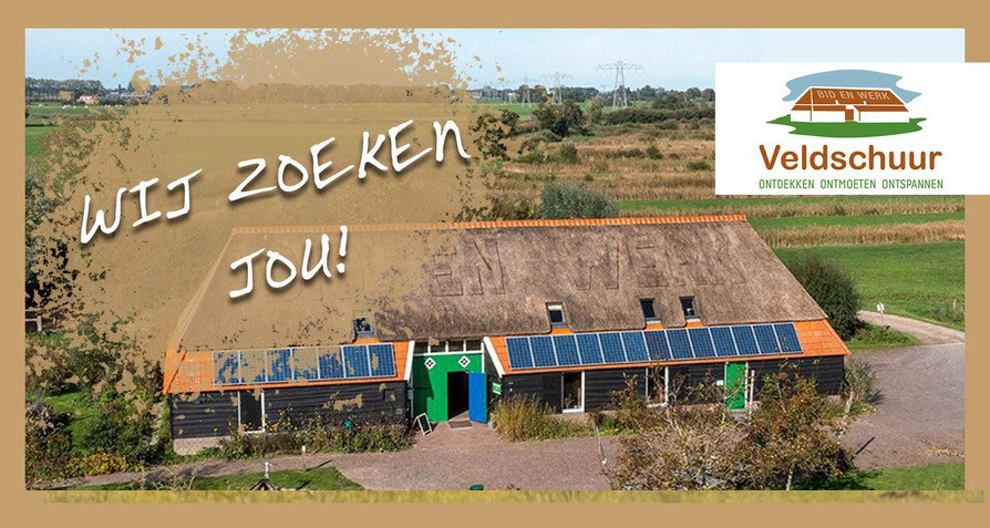 De Veldschuur zoekt een enthousiaste beheerder (betaalde functie)