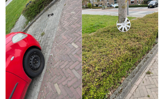 Wie heeft mijn wieldop vernield?