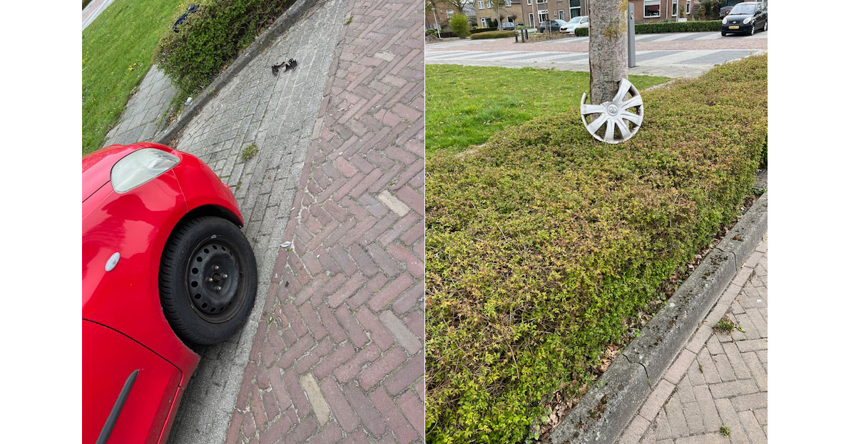 Wie heeft mijn wieldop vernield?