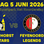 Feyenoord Legends in Staphorst, vrijdag 5 juni