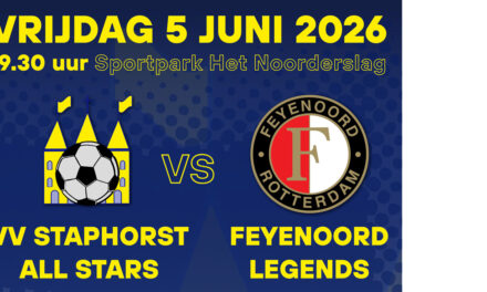 Feyenoord Legends in Staphorst, vrijdag 5 juni