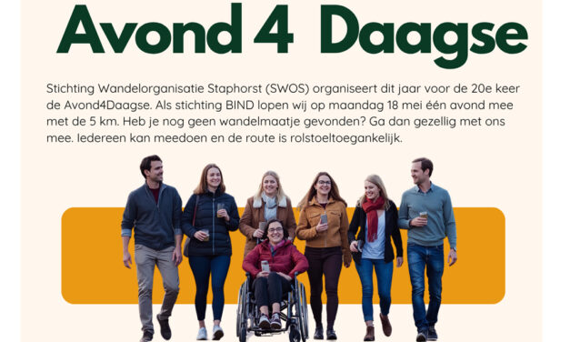 Samen in beweging bij de Avond4Daagse