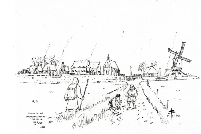 Duo presentatie Ridders & Nonnen in het veen en de elementen die terug te vinden zijn in IJhorst