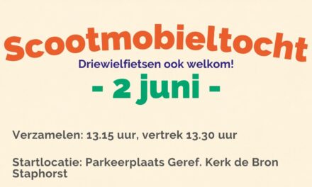 Scootmobieltocht Staphorst