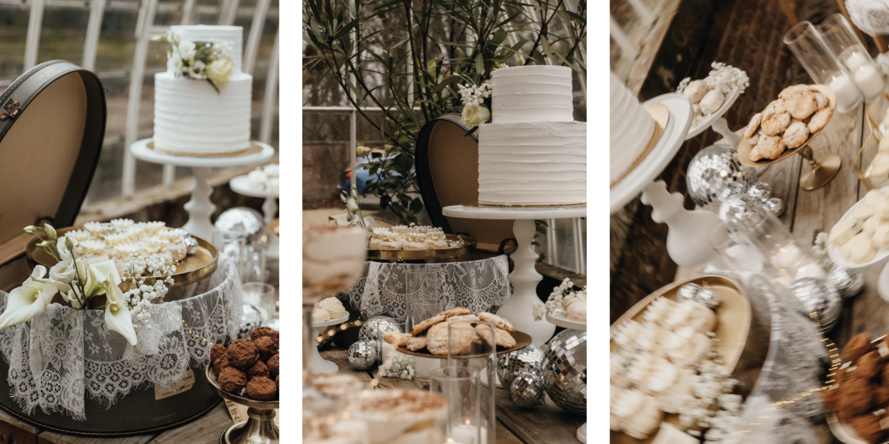 Een sweettable als liefdevol en smaakvol hart van de trouwdag