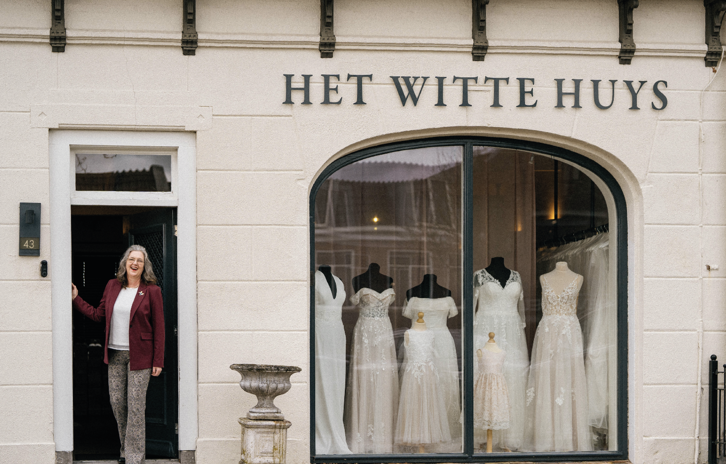 Bij Het Witte Huys Bruidsmode gaan ze voor het ‘wow’ moment