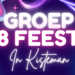 Groep 8 feest bij Kisteman