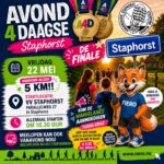 Avond4daagse Staphorst Finaleavond start VV Staphorst