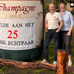 Bert en Annekie Timmerman-Jansen 25 jaar getrouwd