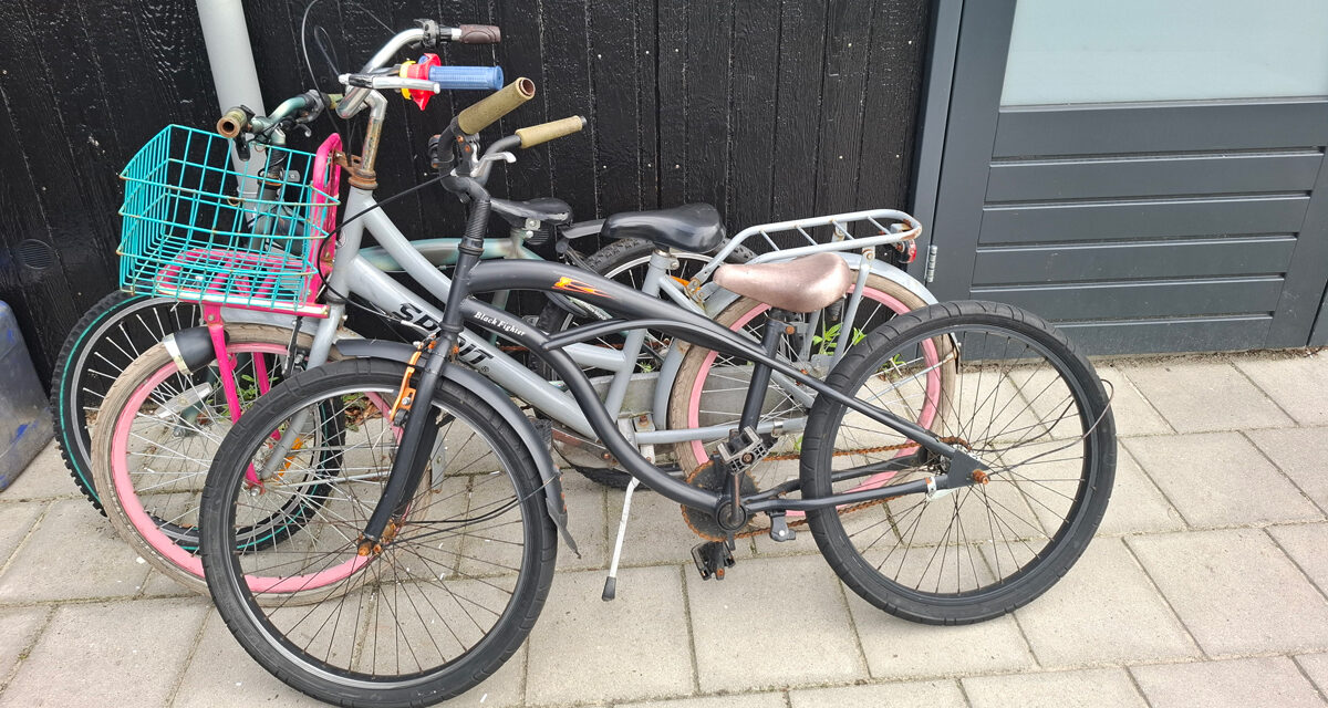 Van wie zijn deze fietsen?