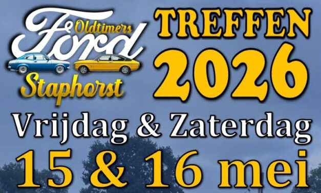 Ford Treffen Staphorst: Het komt nu écht dichtbij!