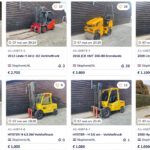 Bekijk deze geweldige veiling: Heftrucks, hoogwerkers, intern transport en onderdelen