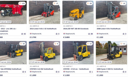 Bekijk deze geweldige veiling: Heftrucks, hoogwerkers, intern transport en onderdelen