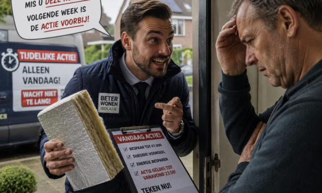 Waarschuwing: misleidende huis-aan-huisacties isolatiebedrijven