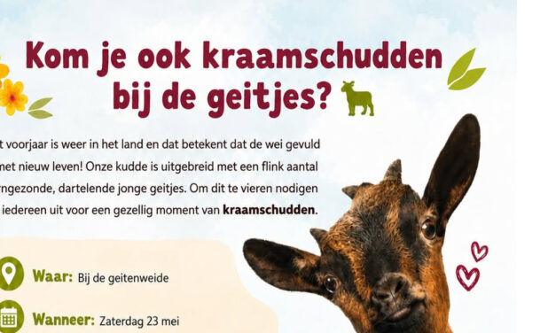 Kraamschudden in IJhorst bij 5-ling