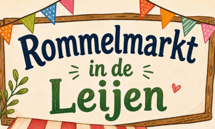 Aanstaande zaterdag Rommelmarkt in de Leijen