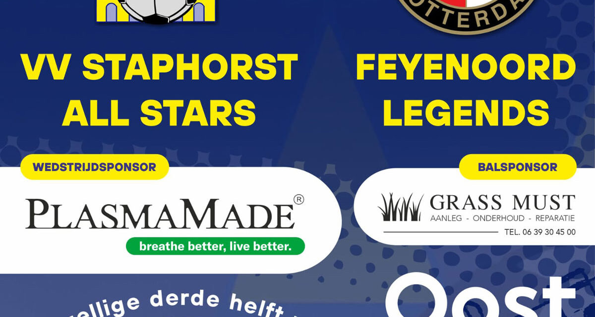 vv Staphorst all stars – Feyenoord legends