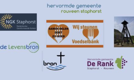 Kerken Staphorst/Rouveen in actie voor de Voedselbank!