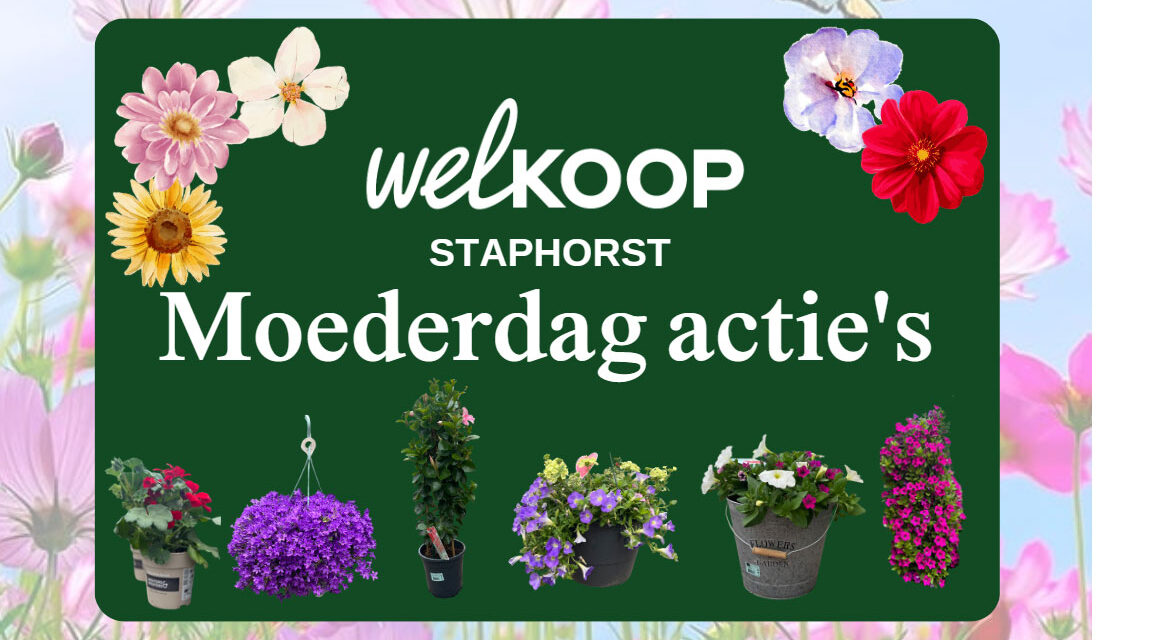 Moederdag bij Welkoop Staphorst