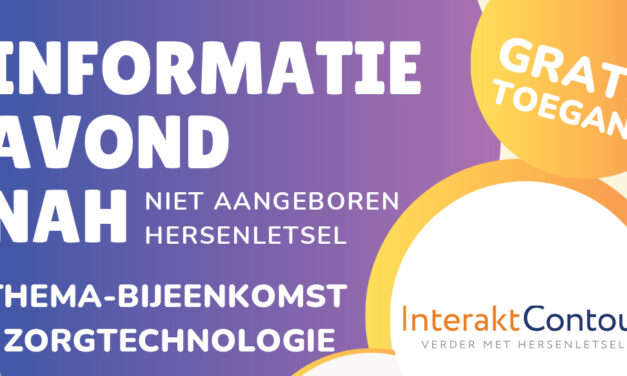 Informatieavond NAH: Thema-bijeenkomst Zorgtechnologie