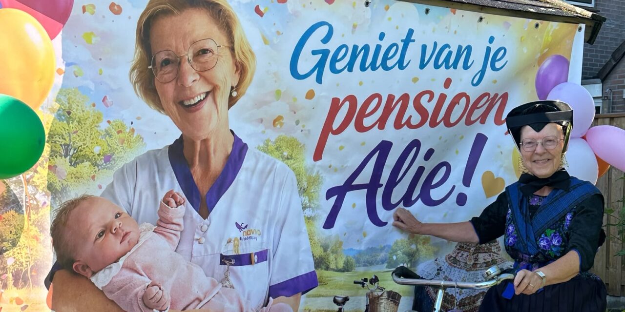 Alie Roo met pensioen