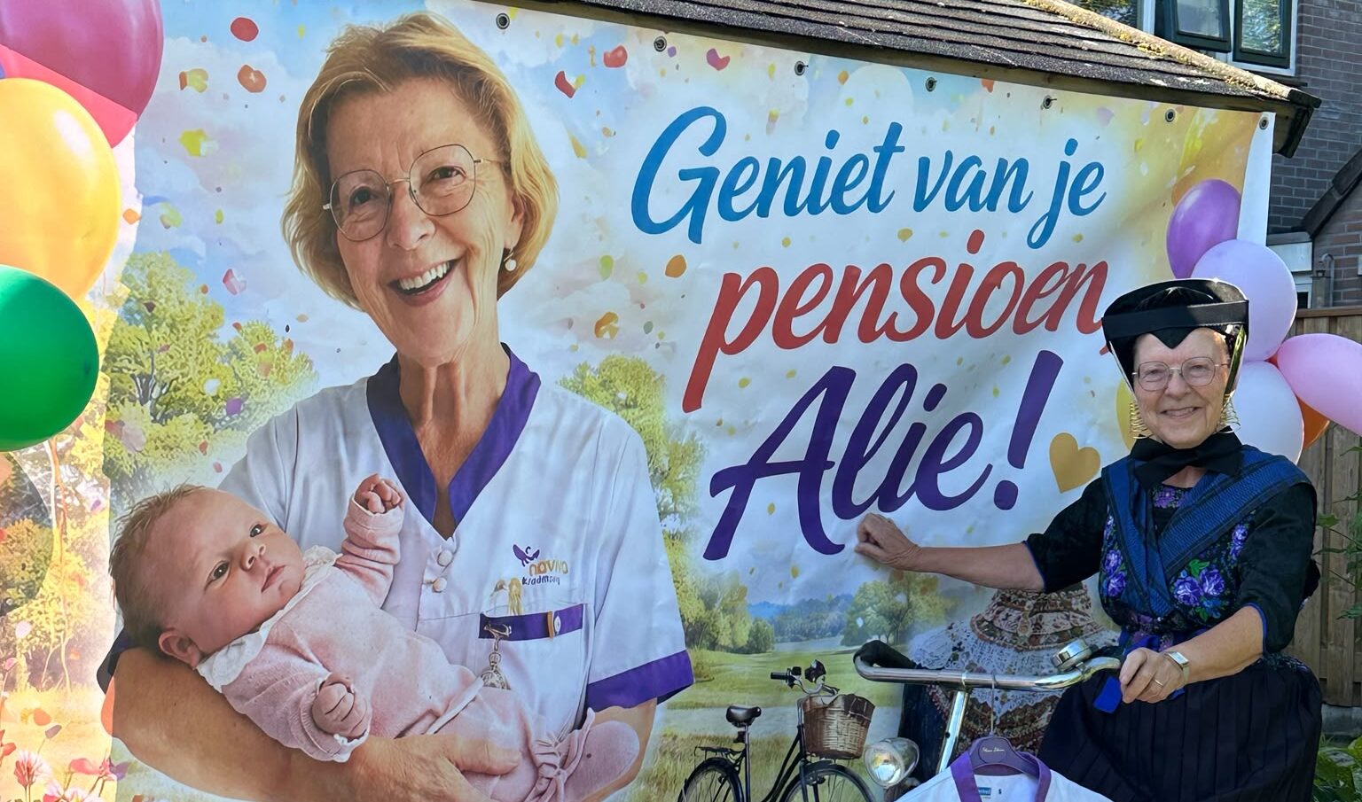 Alie Roo met pensioen