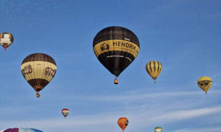 Recordaantal Kanjers mee omhoog tijdens Balloonfair Staphorst