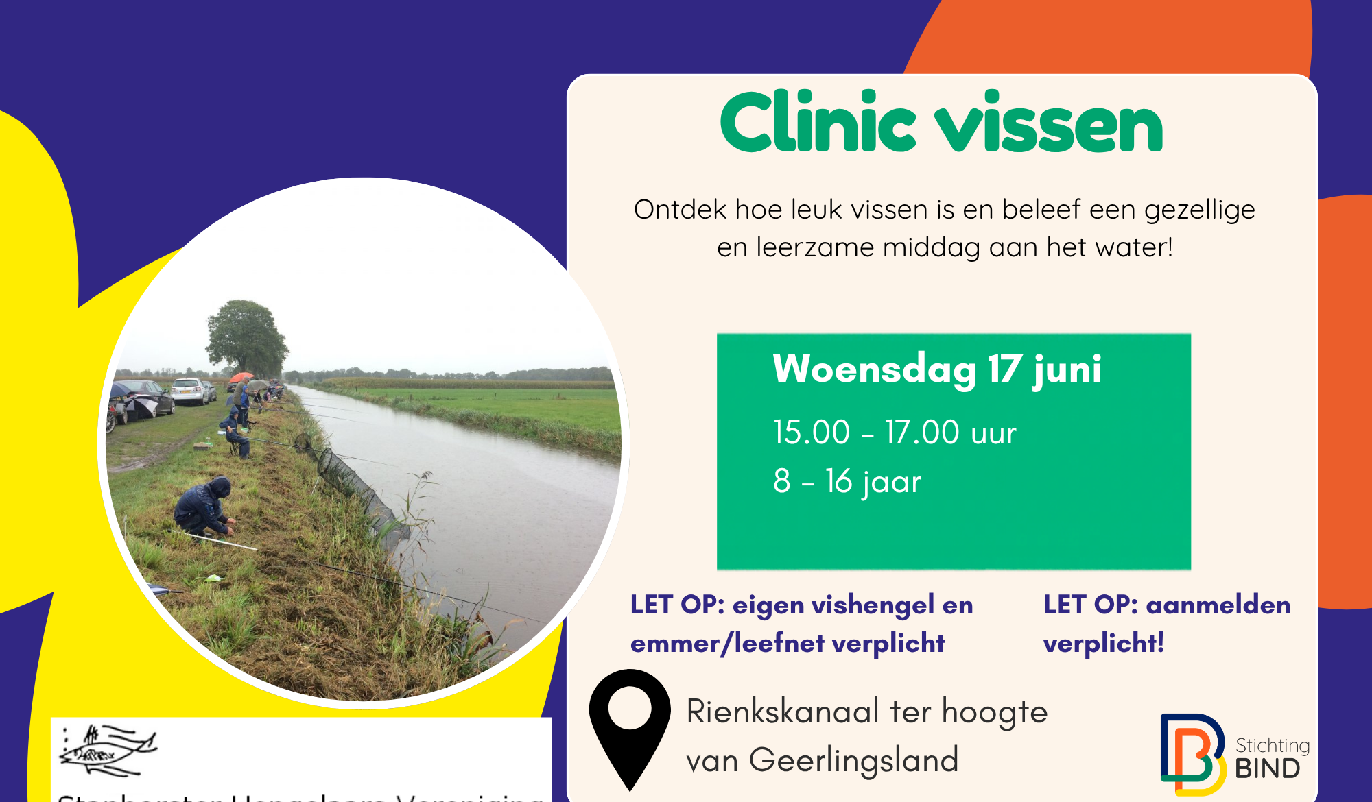 Clinic vissen op 17 juni! ????