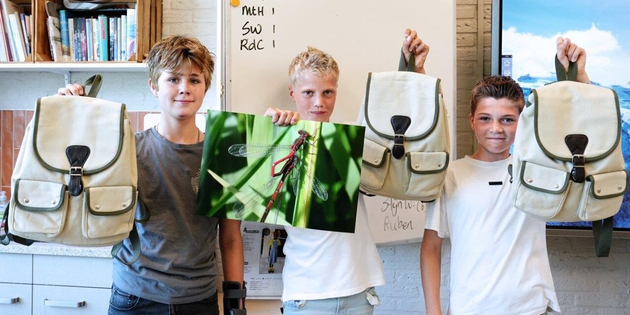 Leerlingen Harmen Doornveldschool winnen Natuur door de Lens