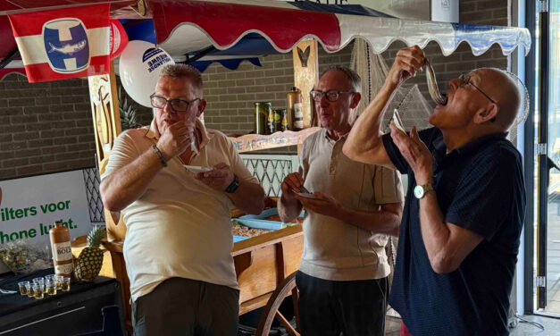 Sport & Business Staphorst geniet van zomerse haringparty
