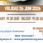 Vrijdag 26 juni avond over de Heilige Geest
