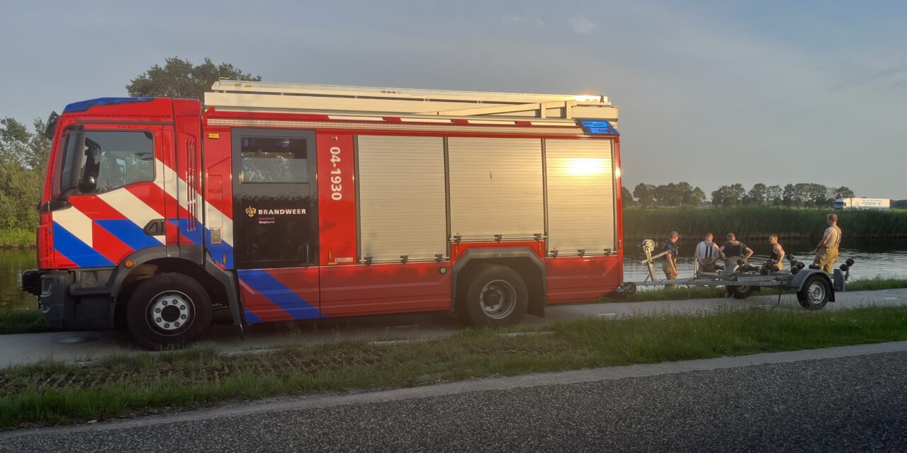Verdacht drijvend voorwerp in Hoogeveense Vaart