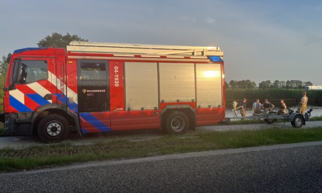 Verdacht drijvend voorwerp in Hoogeveense Vaart