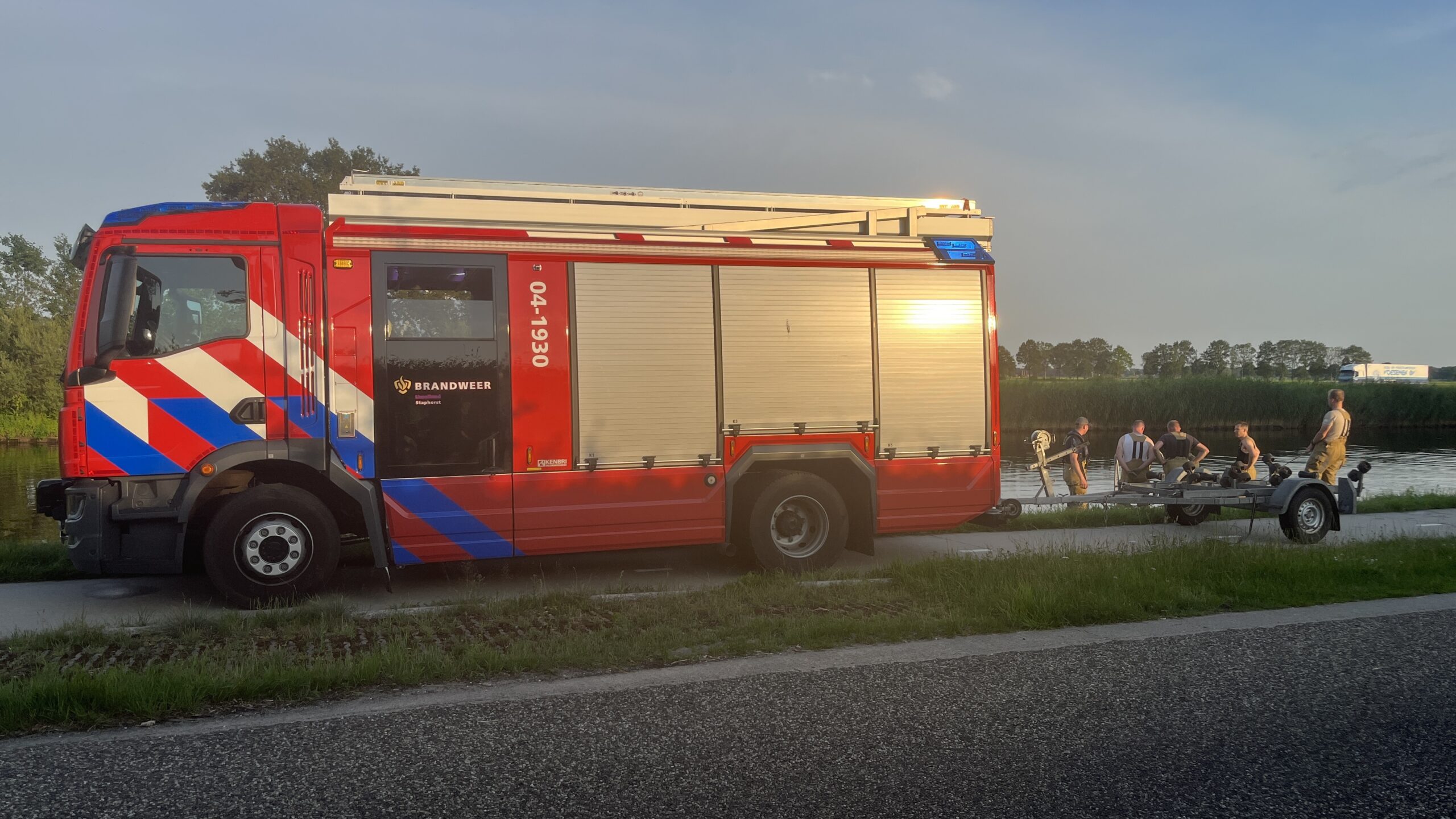 Verdacht drijvend voorwerp in Hoogeveense Vaart