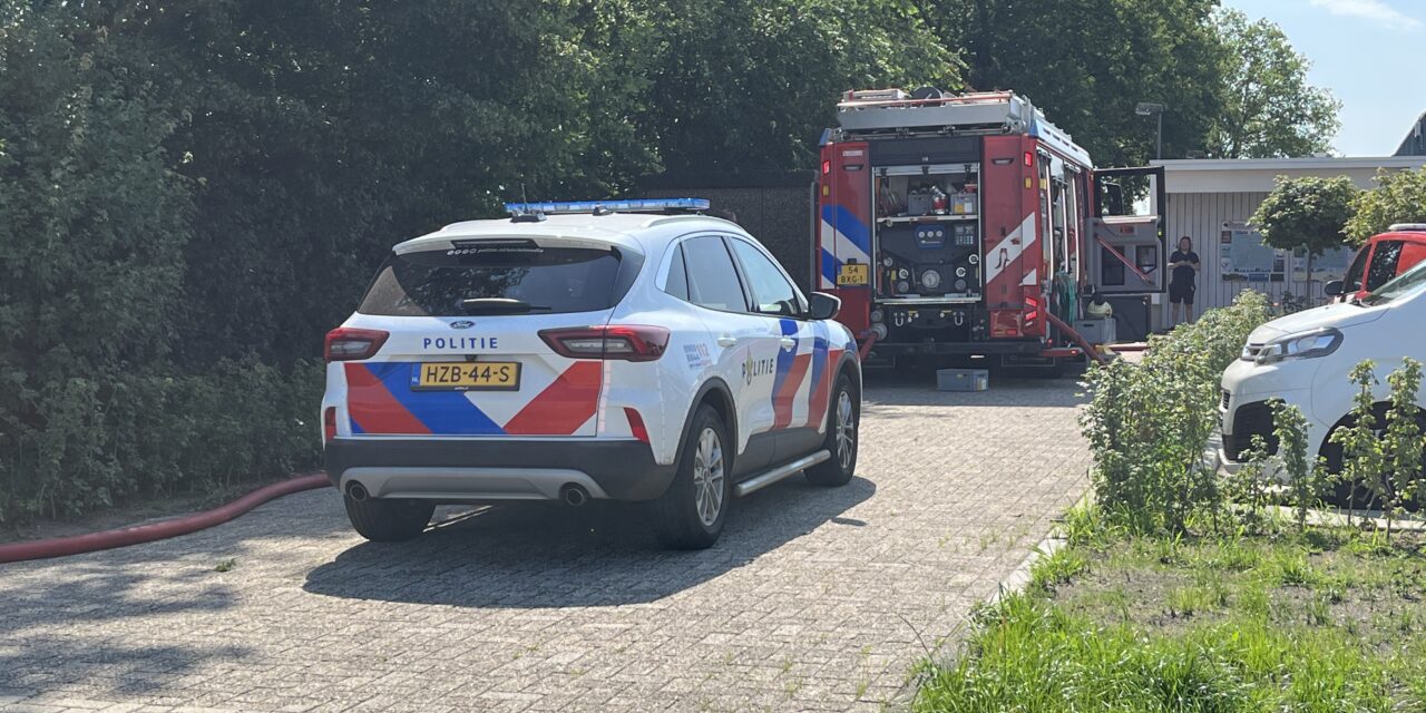 Brandweer rukt uit naar Zwembad Staphorst