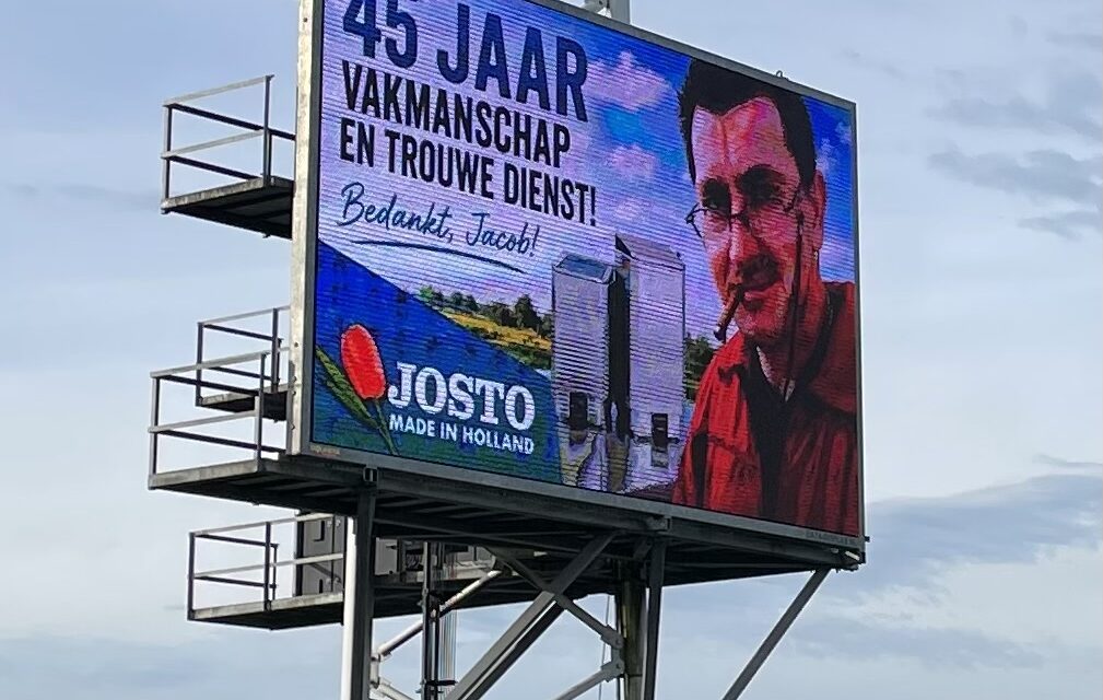 45 jarig dienstverband bij Josto