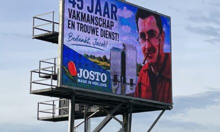 45 jarig dienstverband bij Josto