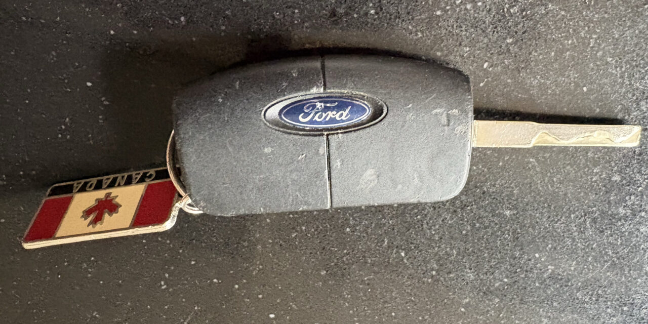 Ford sleutel gevonden