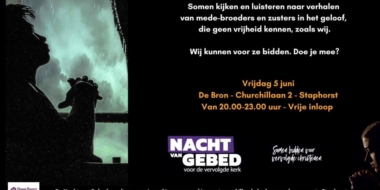Nacht van Gebed – 5 juni 2026