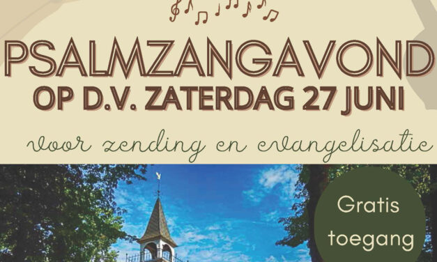 Psalmzangavond in Berghuizen